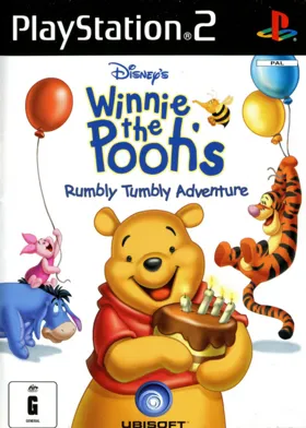 Disney's Winnie the Pooh's Rumbly Tumbly Adventure box cover front